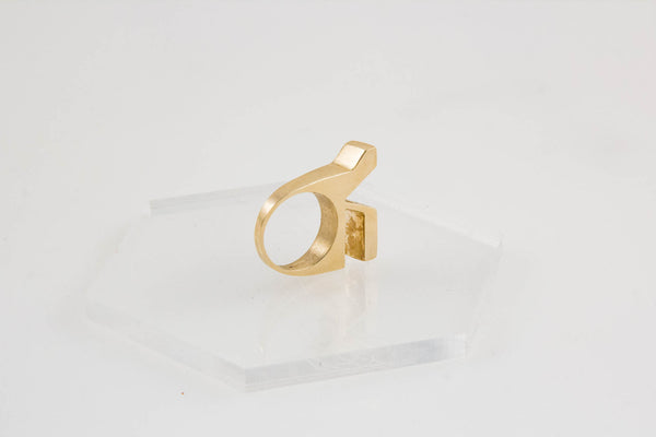 Trench Slice Stackable Ring
